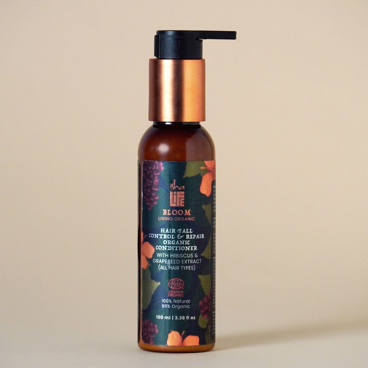 Hair Fall Control & Repair Organic Conditioner with Hibiscus & Grapeseed Extract (All Hair Types) - 100ml