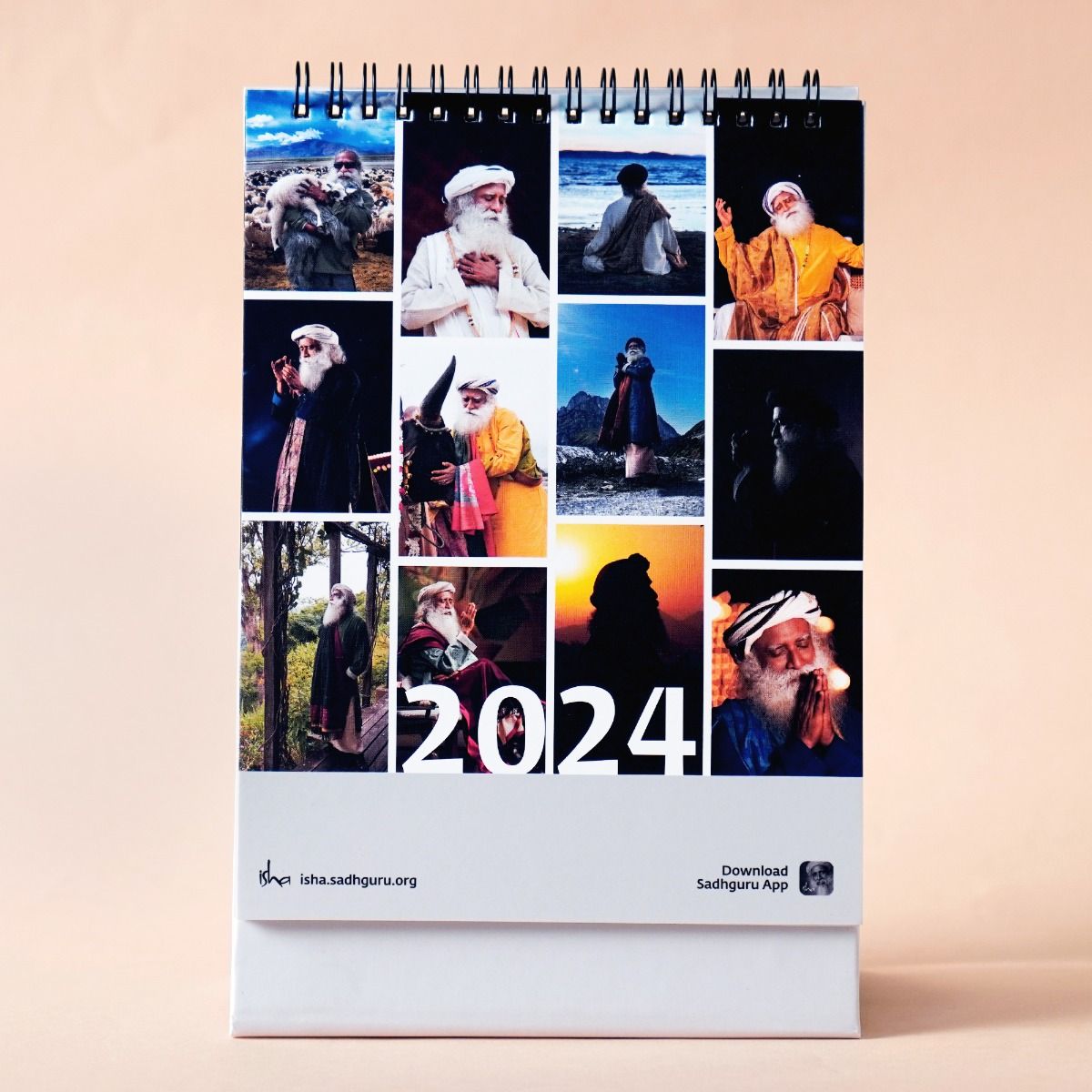 Sadhguru Table Top Calendar 2024