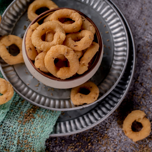 Chegodi (Small) - South Indian Namkeen - Buy Online from Vellanki Foods | Desify