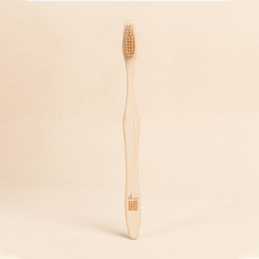 Bamboo Toothbrush - Adult. Eco-friendly with soft bristles.