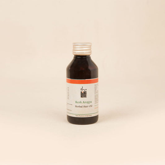 Kesh Arogya Hair oil (200ml). Siddha Formulation. Medicated Herbal Hair Oil. Strengthens Hair Roots.