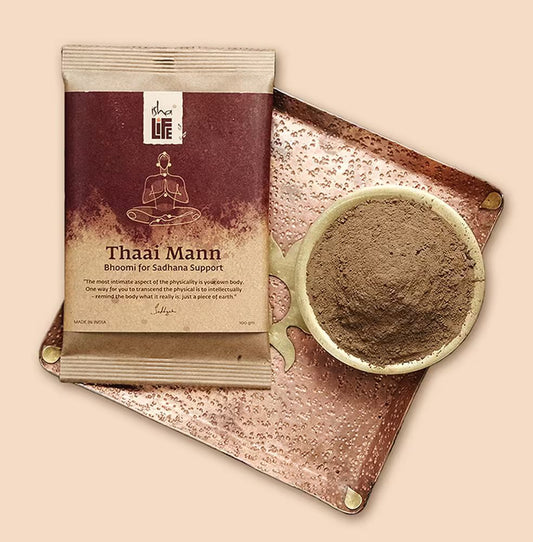 Thaai Mann - Consecrated mud based application for sadhana support (100gms)