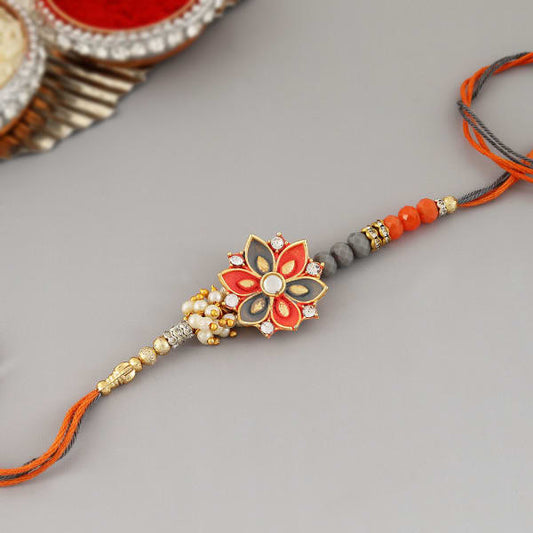 Meena Floral Rakhi