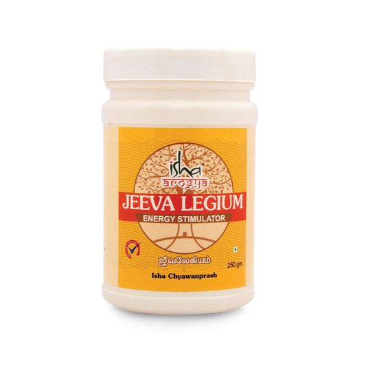 IshaÕs Jeeva Legium Chyawanprash (250 gm). Traditional Siddha recipe for immunity and overall health. For all age groups, including children.